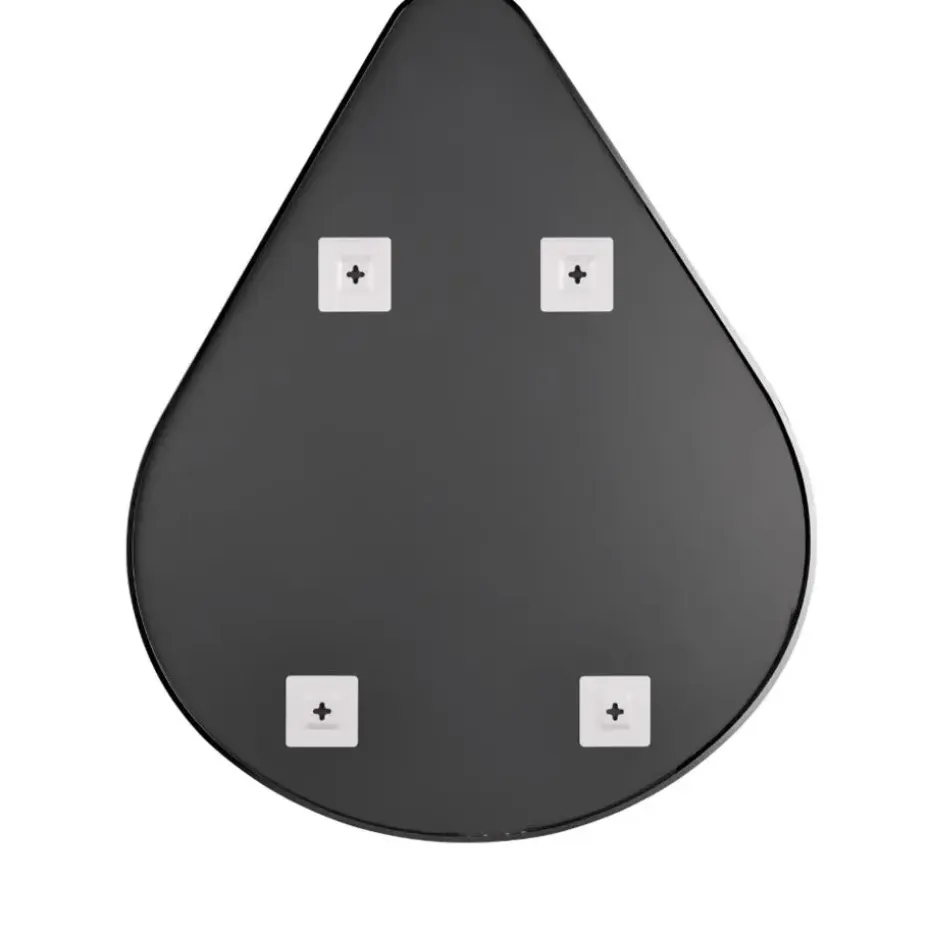 MISOU Spiegel Druppel Design Britta - Zwart