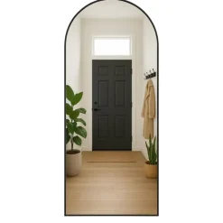 MISOU Spiegel Halfrond Julia - Zwart