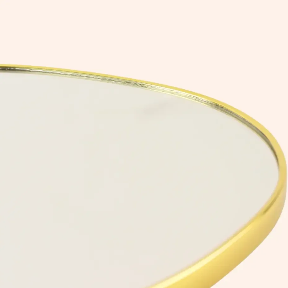 MISOU Spiegel Organische Vorm Goud 30x39cm