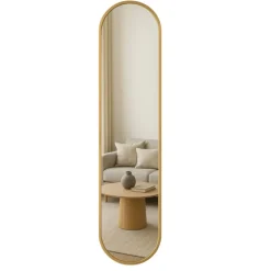 MISOU Spiegel Ovaal Moni - Goud