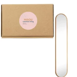 MISOU Spiegel Ovaal Moni - Goud