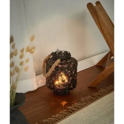 MMOJSTIR - Lantaarn - Zwart - IJzer