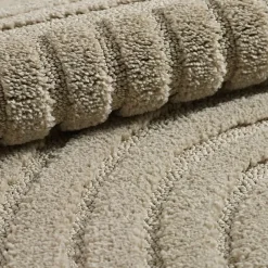 Modern Japandi Vloerkleed - Beige - Boho Scandinavisch - 200x290 cm Laagpolig