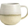 Mok met oor Mira naturel stoneware - 360 ml