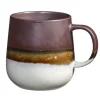Mok met oor Pippa - paars - stoneware - 400 ml