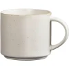 Mok met oor Studio - crème - stoneware - 380 ml