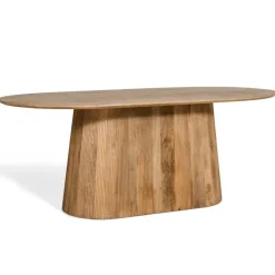 Mokka Eettafel Lichtbruin 200cm