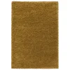 Monaco Soft Shaggy Hoogpolig Vloerkleed Goud - 160x230 CM