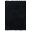 Monaco Soft Shaggy Hoogpolig Vloerkleed Black - 300x400 CM