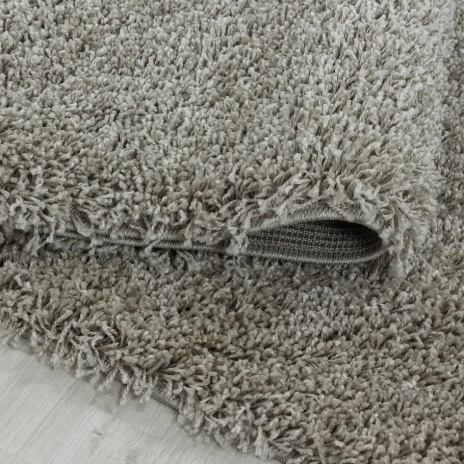 Monaco Soft Shaggy Hoogpolig Vloerkleed Beige - 240x340 CM