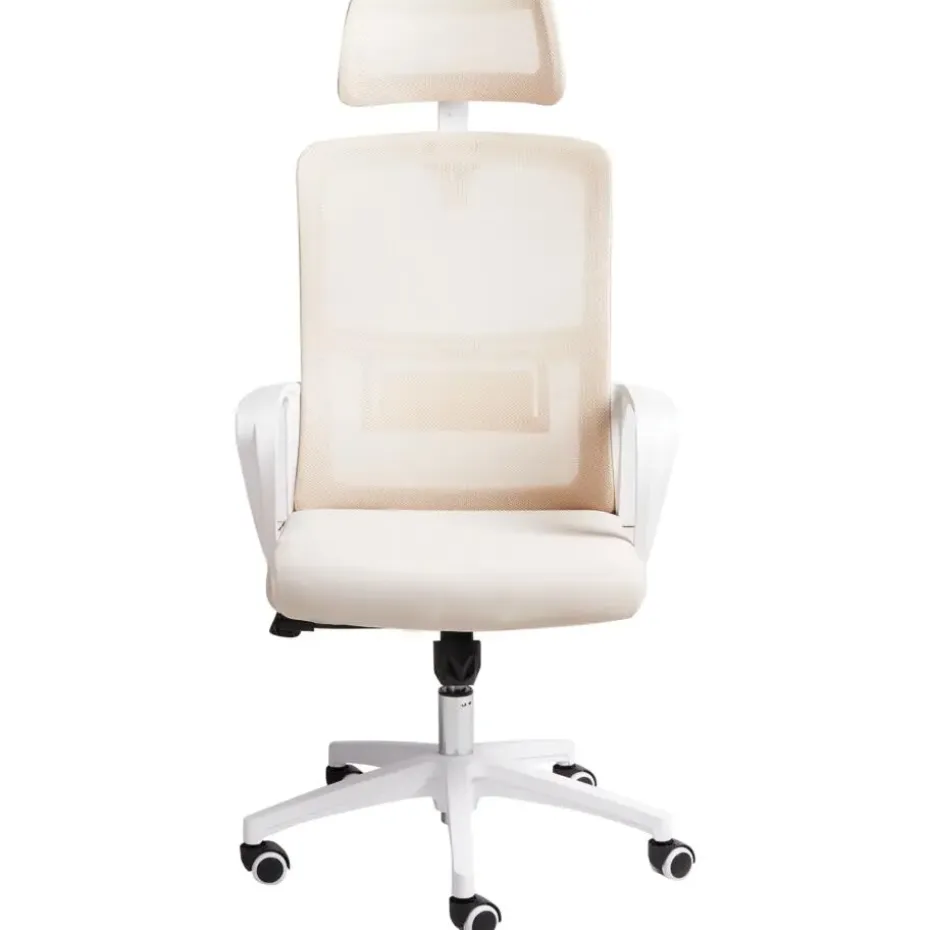 MONARCH - Bureaustoel - Beige - Stof