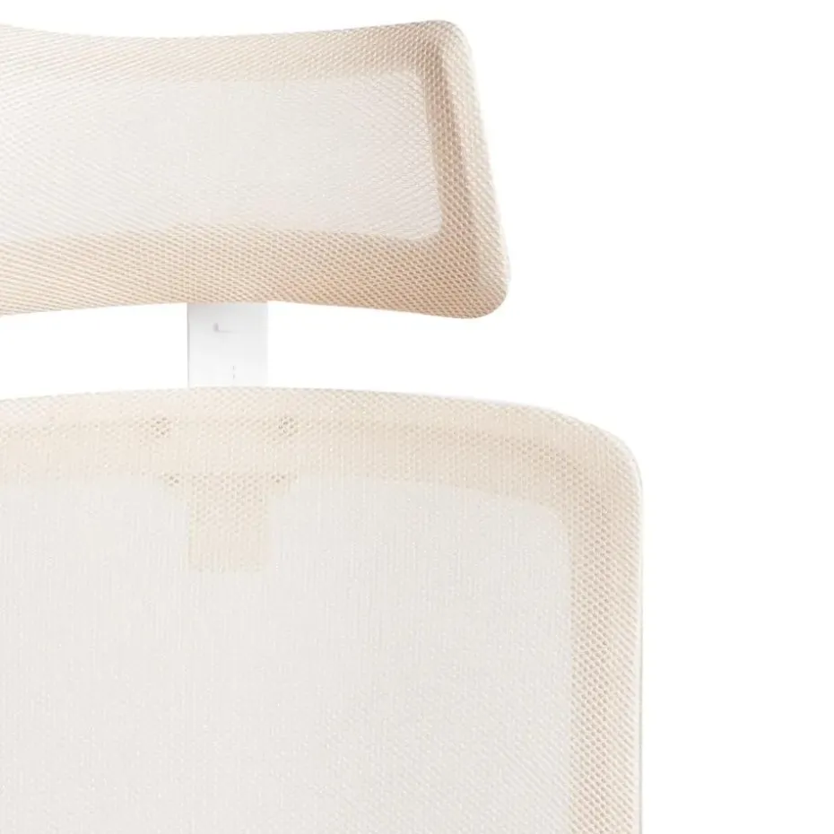 MONARCH - Bureaustoel - Beige - Stof