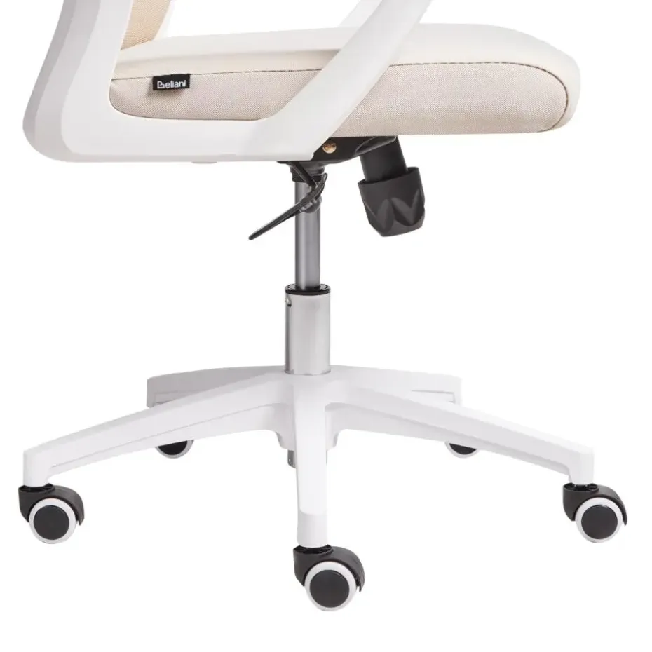 MONARCH - Bureaustoel - Beige - Stof