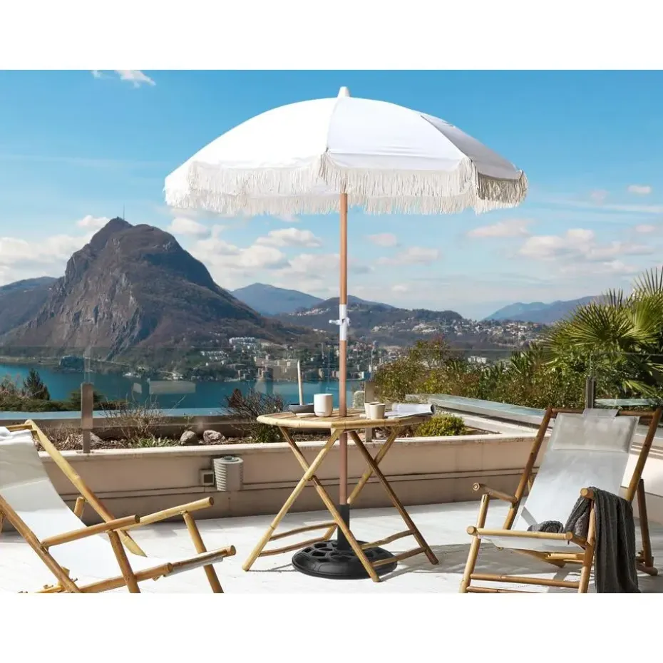 MONDELLO - Parasol - Wit - Polyester