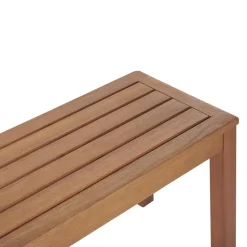 MONSANO - Tuinset voor 6 - Lichte houtkleur - Eucalyptushout