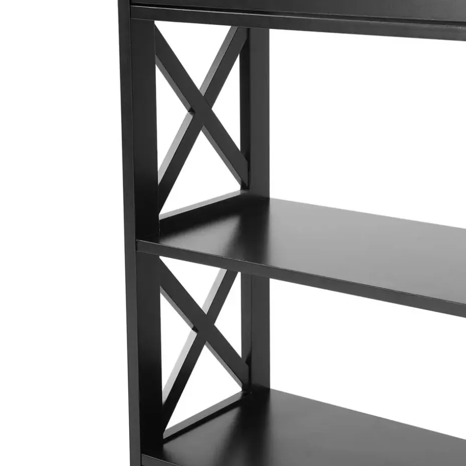 MONTGOMERY - Consoletafel - Zwart - MDF