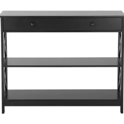 MONTGOMERY - Consoletafel - Zwart - MDF