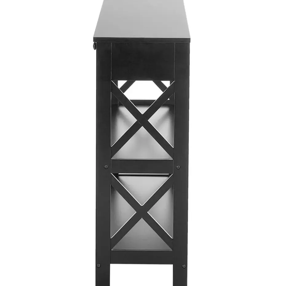 MONTGOMERY - Consoletafel - Zwart - MDF