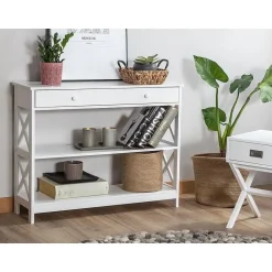 MONTGOMERY - Consoletafel - Wit - MDF