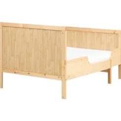 MONTIGNY - Uitschuifbaar kinderbed - Lichtbruin - Dennenhout