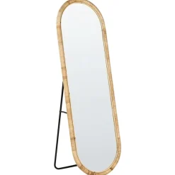 MONTOT - Staande spiegel - Naturel - Rotan