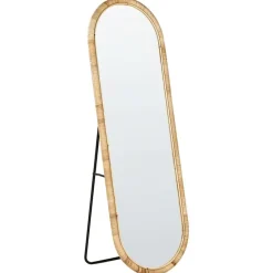 MONTOT - Staande spiegel - Naturel - Rotan