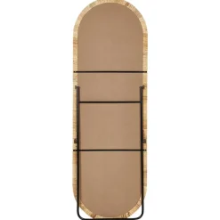 MONTOT - Staande spiegel - Naturel - Rotan