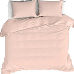 Moodit Dekbedovertrek Basil Pearl Pink - Lits Jumeaux - 240 x 220 cm - Katoen