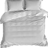 Moodit Dekbedovertrek Basil Silver - Lits Jumeaux - 240 x 220 cm - Katoen