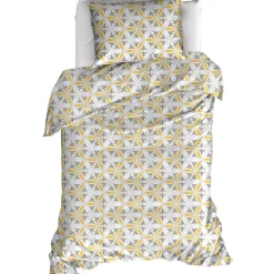 Moodit Dekbedovertrek Odil Delta - Eenpersoons - 140 x 220 cm - Katoen