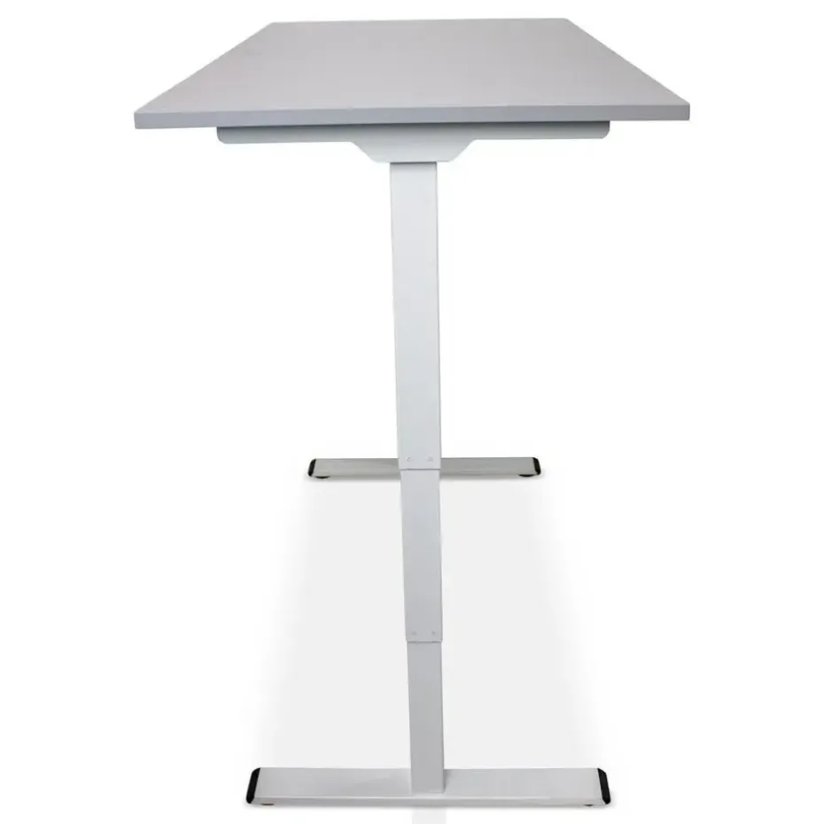 MRC COMFORT elektrisch ARBO zit-sta bureau - 180x80cm - wit - grijs