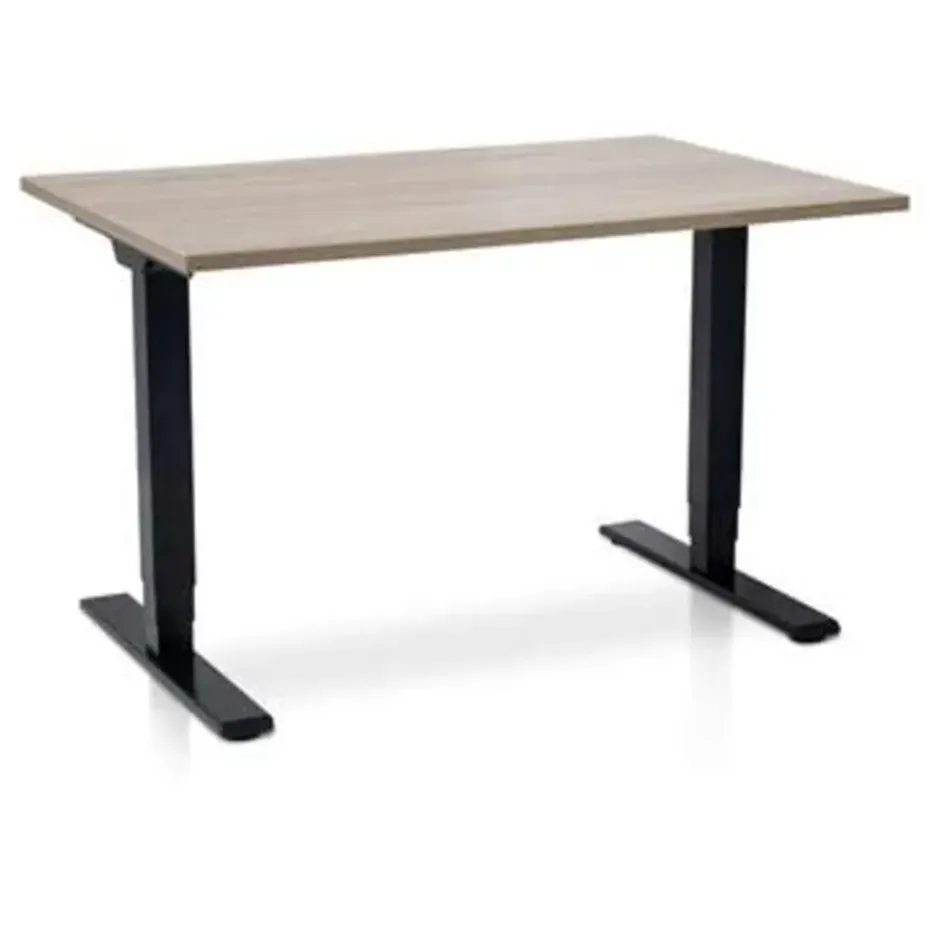 MRC COMFORT elektrisch zit sta bureau - 140x80 - midden eiken