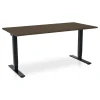 MRC COMFORT elektrisch zit sta bureau - 180x80 - bruin eiken