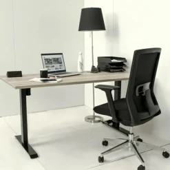 MRC EASY elektrisch ARBO zit-sta bureau - 160x80 cm - robuust eiken