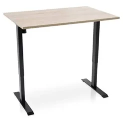 MRC EASY elektrisch ARBO zit-sta bureau - 140x80 cm - midden eiken