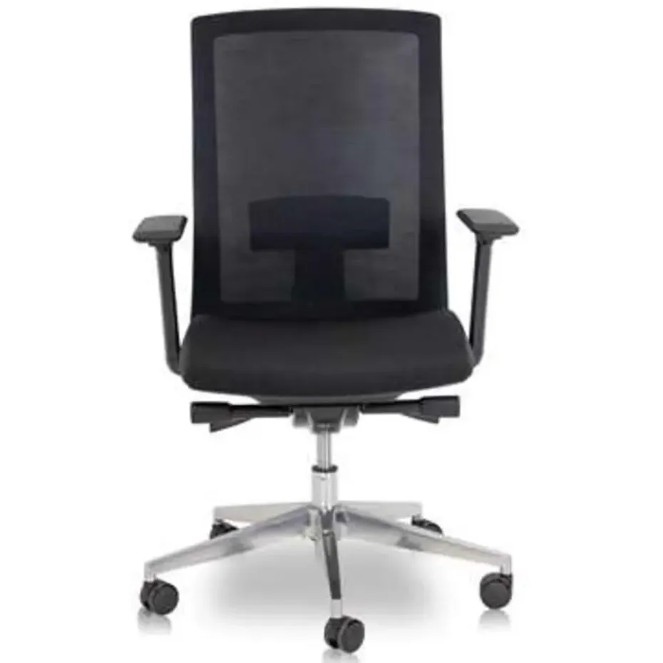 MRC EASY Set - Zit-sta bureau + bureaustoel - 160x80 - robuust eiken