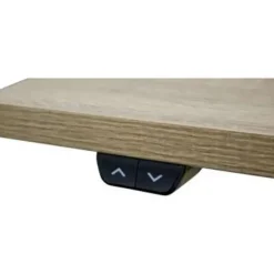 MRC EASY Set - Zit-sta bureau + bureaustoel - 140x80 - robuust eiken