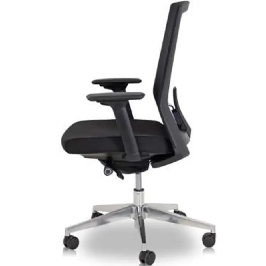 MRC EASY Set - Zit-sta bureau + bureaustoel - 140x80 - robuust eiken