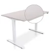 MRC EASY Zit-Sta Bureau – Elektrisch Verstelbaar – 140x80 cm – Blad Sand Grey