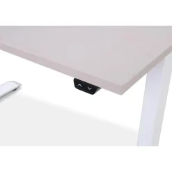 MRC EASY Zit-Sta Bureau – Elektrisch Verstelbaar – 140x80 cm – Blad Sand Grey
