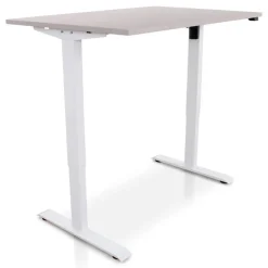 MRC EASY Zit-Sta Bureau – Elektrisch Verstelbaar – 140x80 cm – Blad Sand Grey