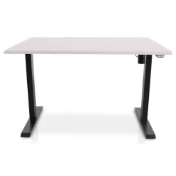 MRC EASY Zit-Sta Bureau – Elektrisch Verstelbaar – 120x80 cm – Blad Sand Grey