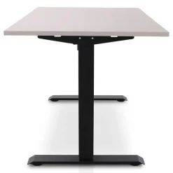 MRC EASY Zit-Sta Bureau – Elektrisch Verstelbaar – 120x80 cm – Blad Sand Grey