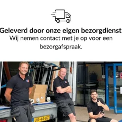 MRC EASY Zit-Sta Bureau – Elektrisch Verstelbaar – 120x80 cm – Blad Sand Grey