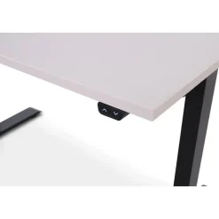 MRC EASY Zit-Sta Bureau – Elektrisch Verstelbaar – 140x80 cm – Blad Sand Grey
