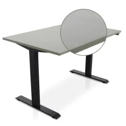 MRC EASY Zit-Sta Bureau – Elektrisch Verstelbaar – 140x80 cm – Blad Forest Green