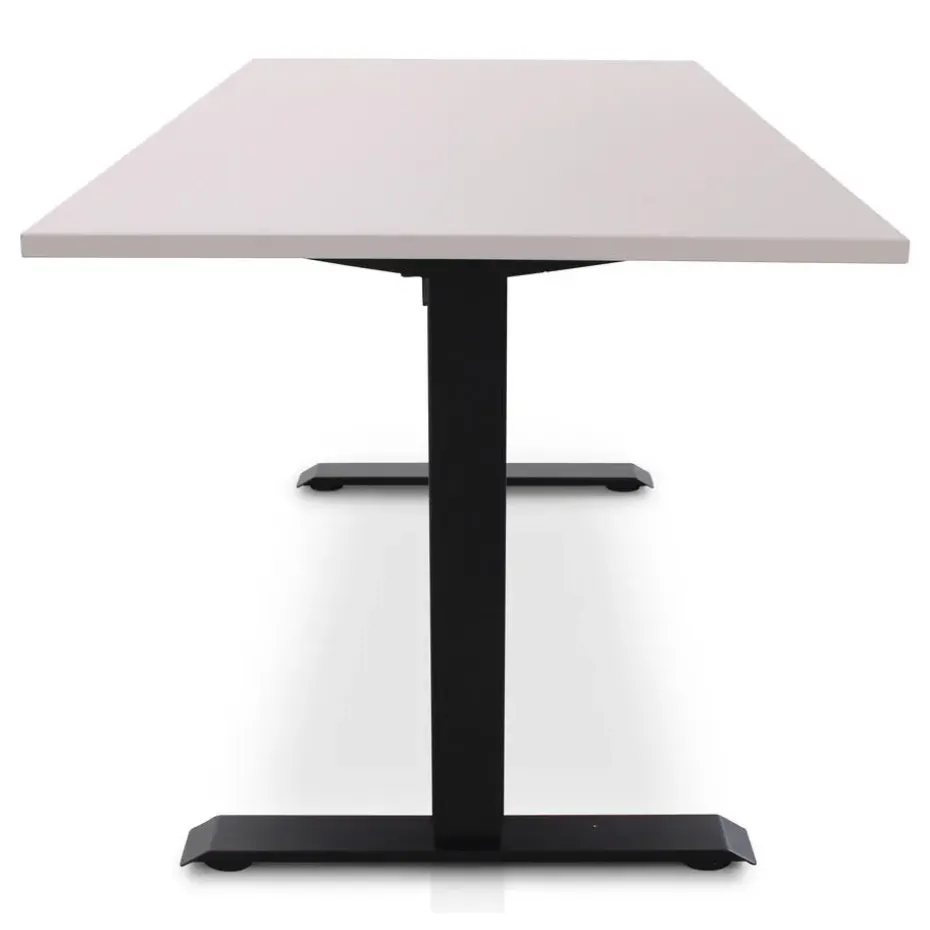 MRC EASY Zit-Sta Bureau – Elektrisch Verstelbaar – 160x80 cm – Blad Sand Grey