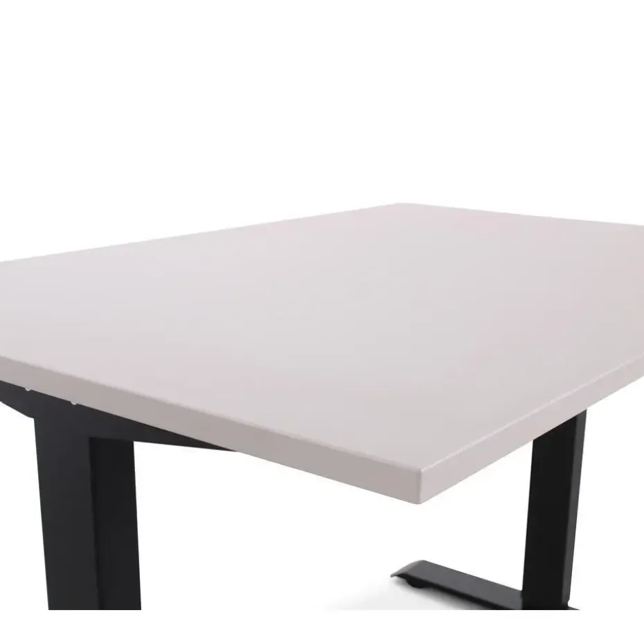 MRC EASY Zit-Sta Bureau – Elektrisch Verstelbaar – 160x80 cm – Blad Sand Grey