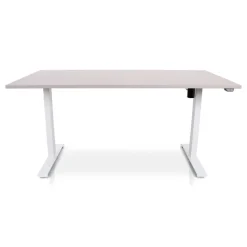 MRC EASY Zit-Sta Bureau – Elektrisch Verstelbaar – 160x80 cm – Blad Sand Grey
