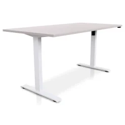 MRC EASY Zit-Sta Bureau – Elektrisch Verstelbaar – 160x80 cm – Blad Sand Grey